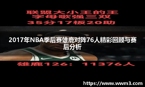 2017年NBA季后赛雄鹿对阵76人精彩回顾与赛后分析